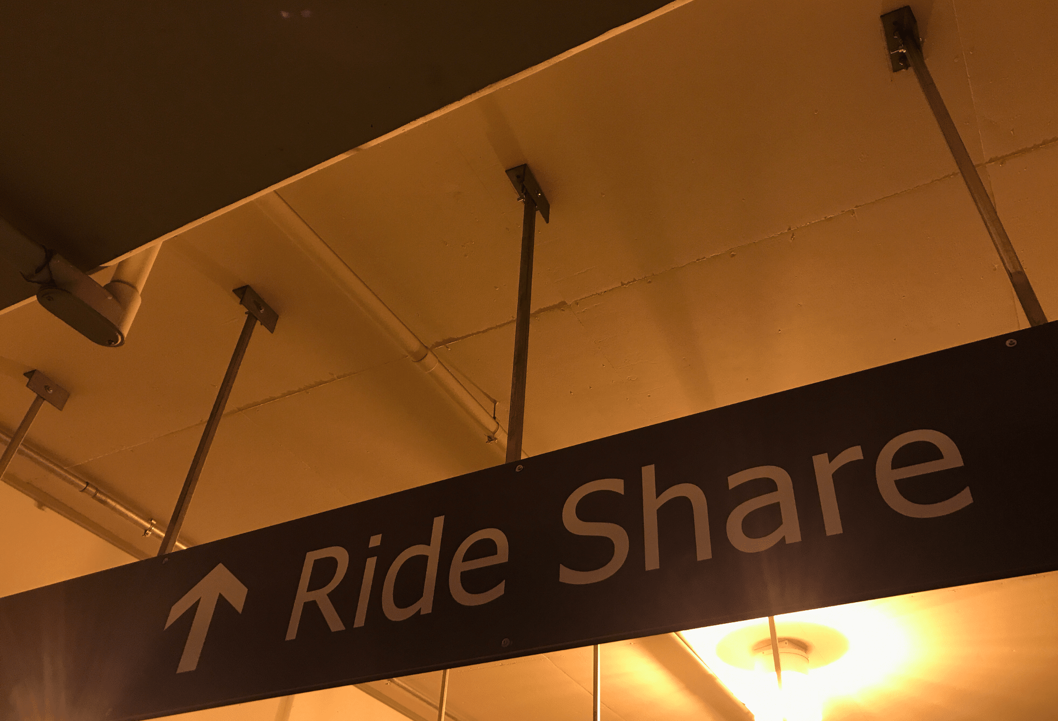 Ride Share Sign