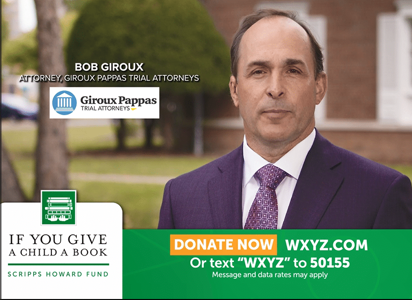 Join Giroux Pappas in donating to "Give A Child A Book"
